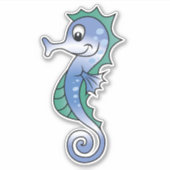 Seahorse Sticker (Voorkant)