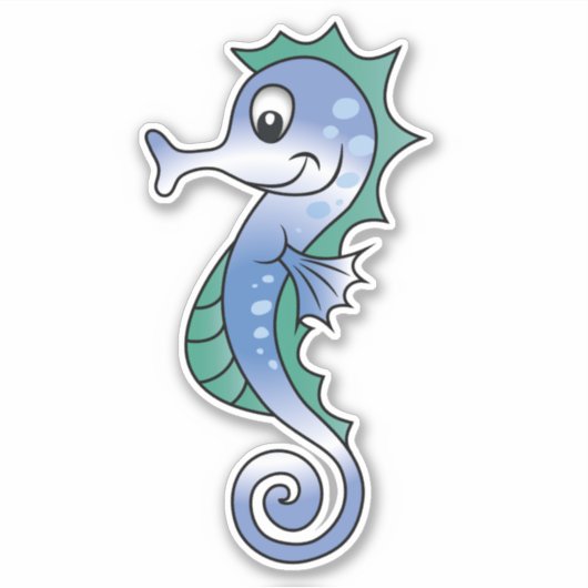 Seahorse Sticker (Voorkant)