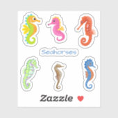 Seahorse Stickers (Vel)