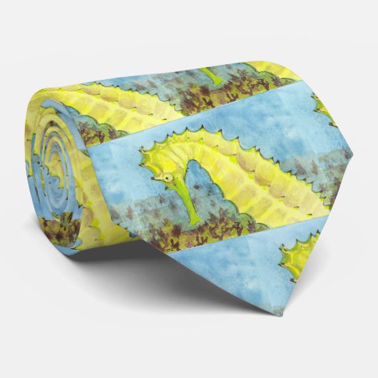 Seahorse Stropdas (Opgerold)