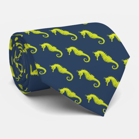 Seahorse Stropdas (Opgerold)