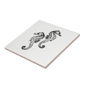 Seahorse Tegeltje (Zijkant)