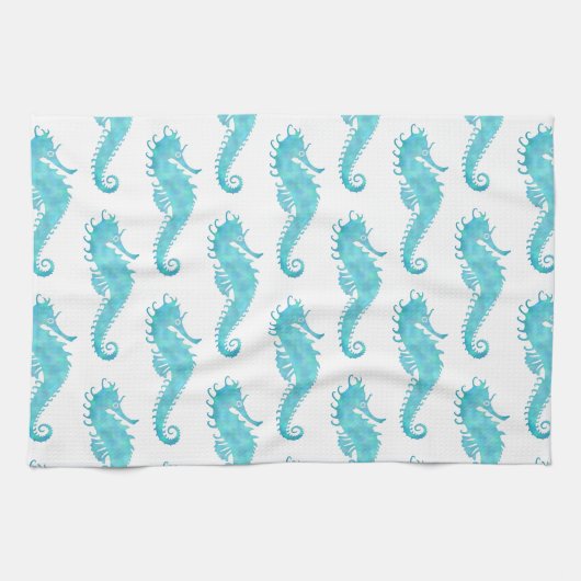 Seahorse Theedoek (Horizontaal)