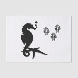 Seahorse Tissuepapier