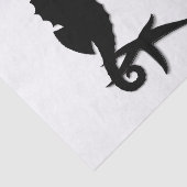 Seahorse Tissuepapier (Detail)