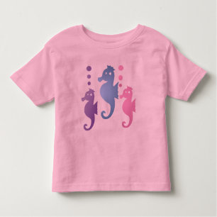 Seahorse Toddler Pink T-shirt