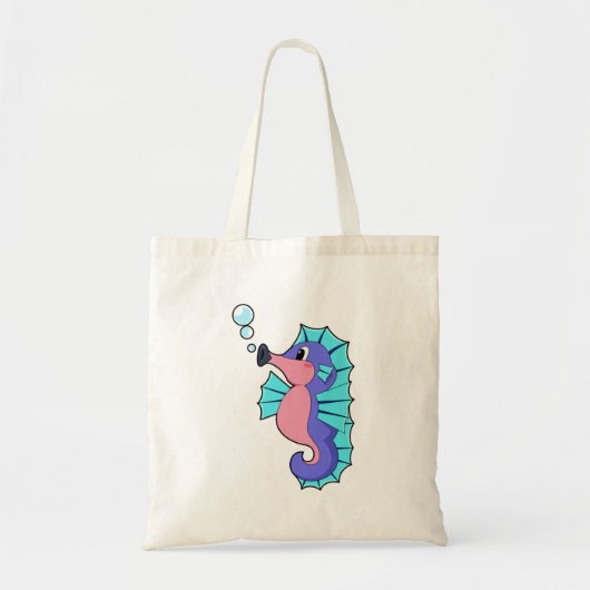 Seahorse Tote Bag (Voorkant)