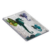 Seahorse trio met Wings Notitieboek (Rechterzijde)