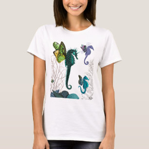 Seahorse trio met Wings T-shirt