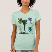 Seahorse trio met Wings T-shirt (Voorkant)