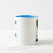 Seahorse trio met Wings Tweekleurige Koffiemok (Center)