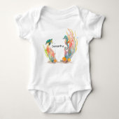 Seahorse Underwater Personalized Romper (Voorkant)