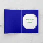 Seahorse Vaderdag Kaart (Binnen)