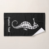 Seahorse White Bad Handdoek (Handdoek)