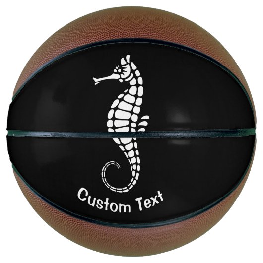 Seahorse White Basketbal (Voorkant)