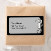 Seahorse White Etiket (Insitu)