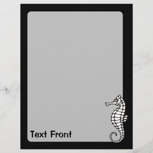 Seahorse White Flyer (Voorkant)