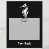 Seahorse White Flyer (Achterkant)