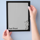 Seahorse White Flyer (Hand)