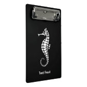 Seahorse White Mini Klembord (Schuin)