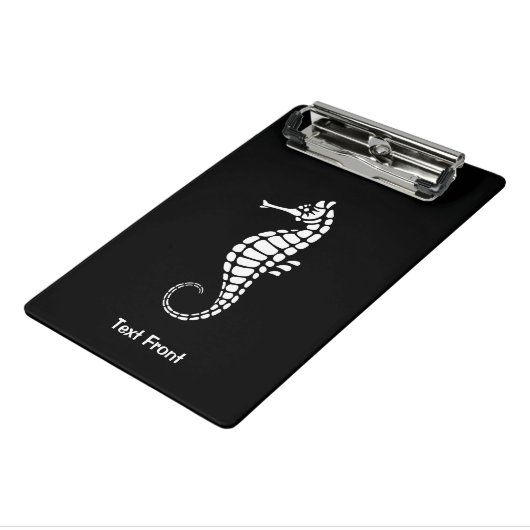 Seahorse White Mini Klembord (Angled3)