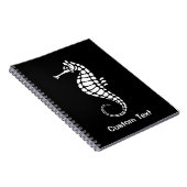 Seahorse White Notitieboek (Rechterzijde)