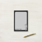 Seahorse White Post-it® Notes (Op bureau)
