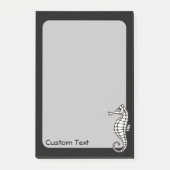 Seahorse White Post-it® Notes (Voorkant)