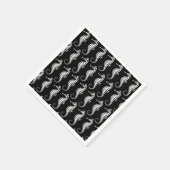 Seahorse White Servet (Hoek)