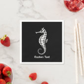 Seahorse White Servet (Insitu)