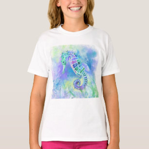 Seahorse - Wonderwater life - Drawing - T-shirt