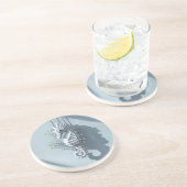 Seahorse Zandsteen Onderzetter (Zijkant)