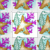 Seahorse Zee Friends Stof (Delen)