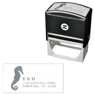 Seahorse Zelfinktende Stempel