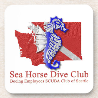 SeaHorses Divie Club logo onderzetters