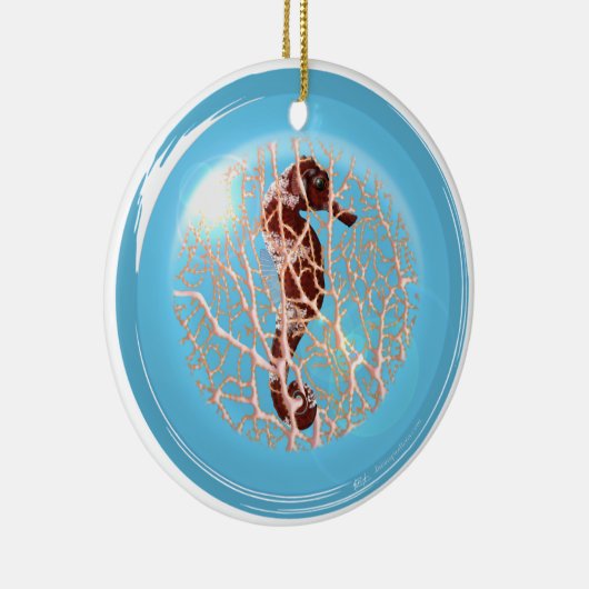 Seahose in een Bubble Ornament (Rechts)