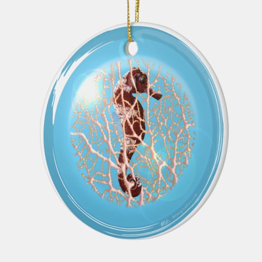 Seahose in een Bubble Ornament (Links)