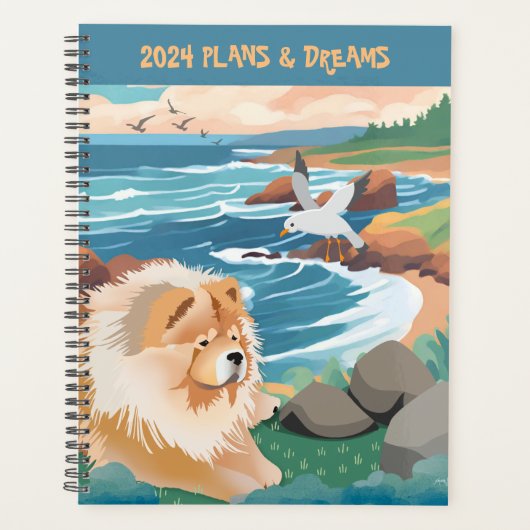 SEAKISSED CHOW Chow oceaan Planner (Voorkant)