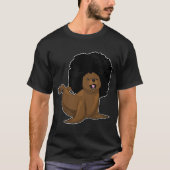 Seal Afro Hairs T-shirt (Voorkant)