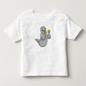 Seal as Musician with Maracas Kinder Shirts (Voorkant)