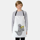 Seal as Musician with Maracas Schort (Gedragen)