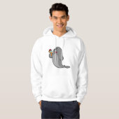 Seal at Drinking with Juice Hoodie (Voorkant volledig)