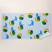 Seal & Ball Strandlaken (Voorkant)