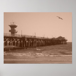 Seal Beach CA Poster