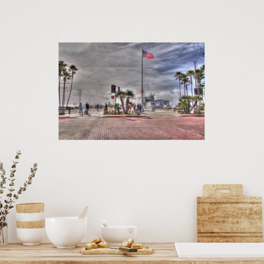 Seal Beach California Poster (Keuken)