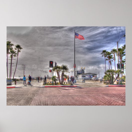 Seal Beach California Poster (Voorkant)