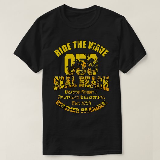 Seal Beach Oranje County, Californië, VS T-shirt (Design voorkant)