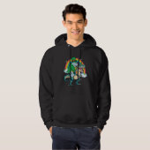 Seal Beer Dino Rex Horn Rainbow Hoodie (Voorkant volledig)