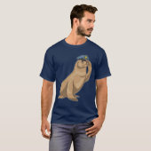 Seal Cop Police hat Police T-shirt (Voorkant volledig)