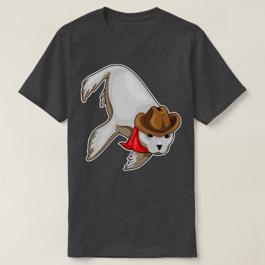 Seal Cowboy pet T-shirt (Design voorkant)
